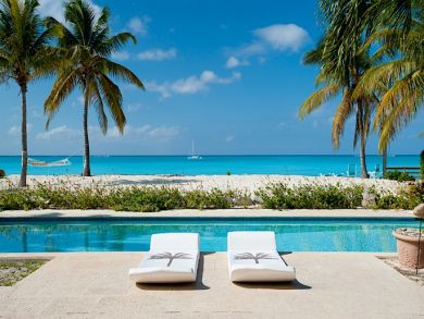Exclusive Beachfront Grace Bay Villa rental